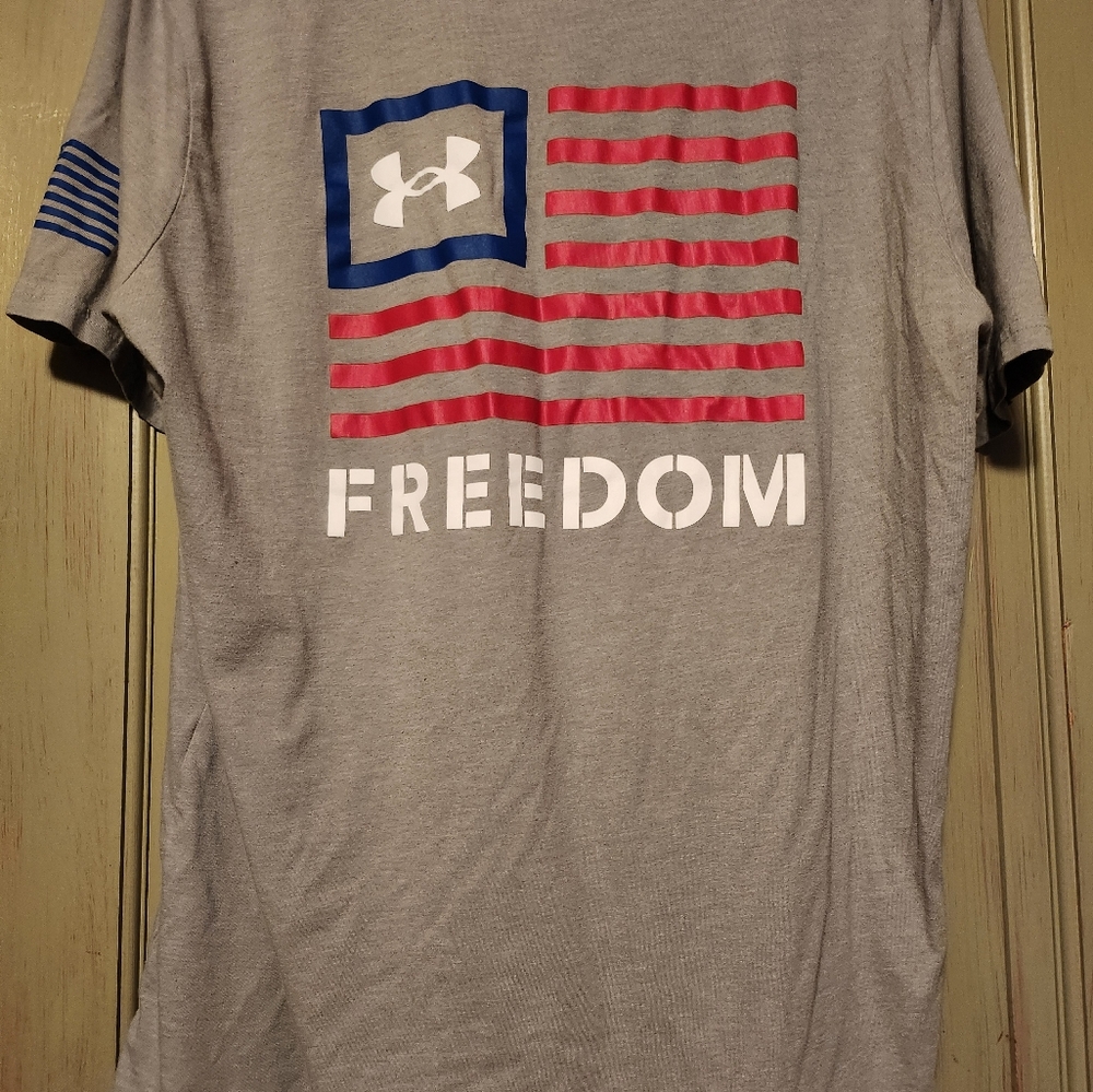 Mens Under Armour Freedom TShirt